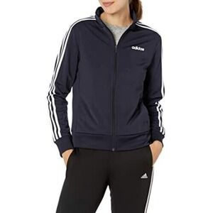 Adidas Women’s Essentials 3-stripes Tricot Track Jacket Size XS DU0665 Navy NWT